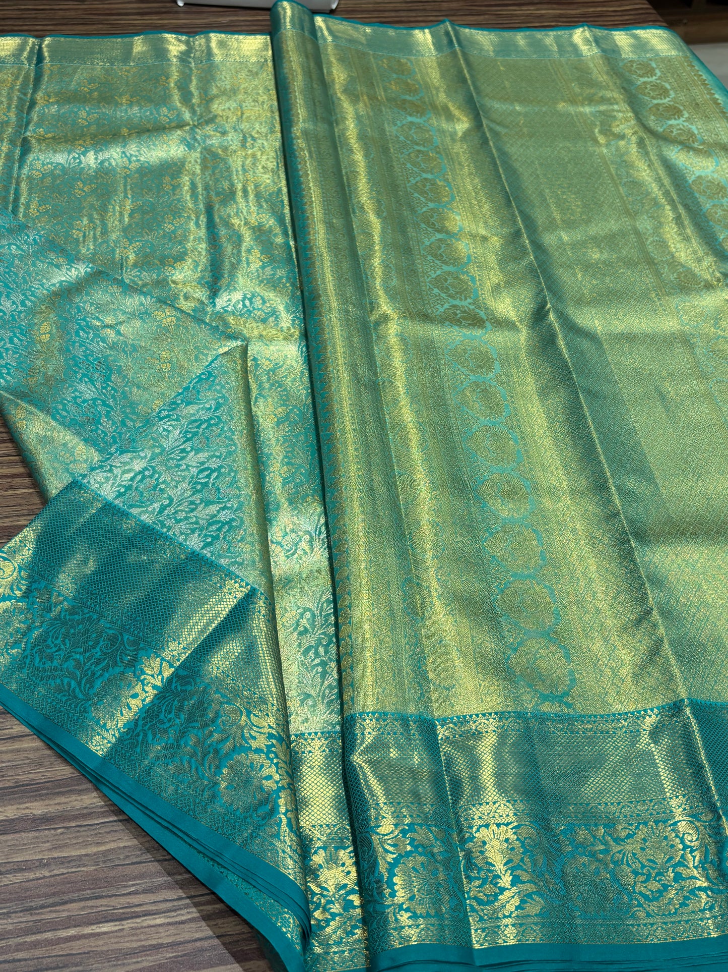 Pure Kanchipuram Broced Silk