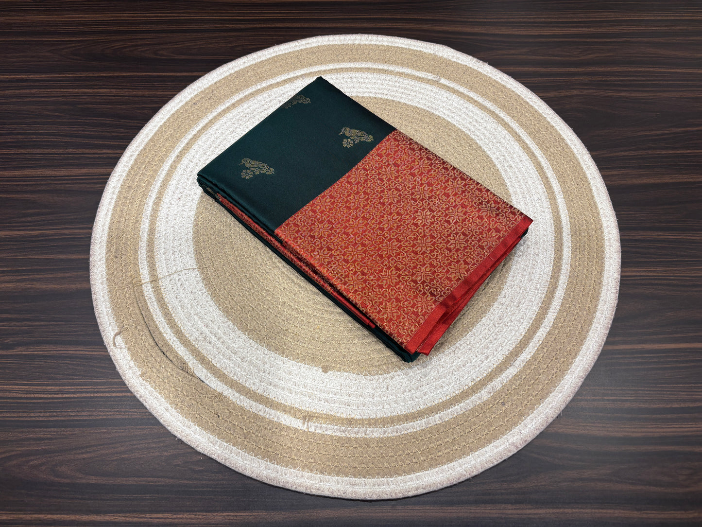 Semi Kanchipuram silk