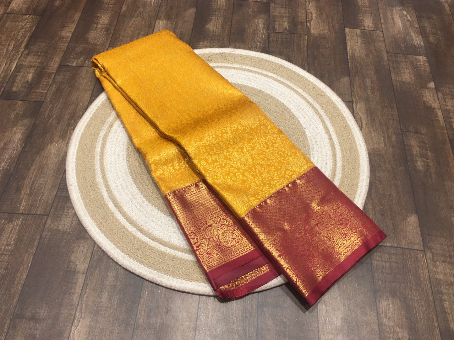 Semi Kanchipuram silk
