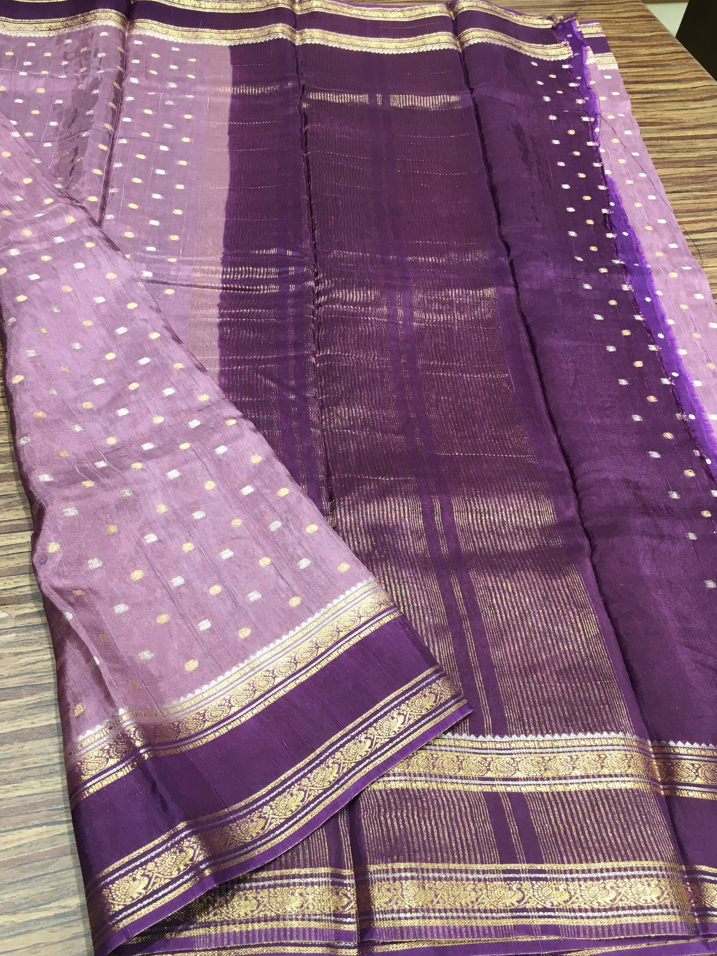 Soft tussar saree