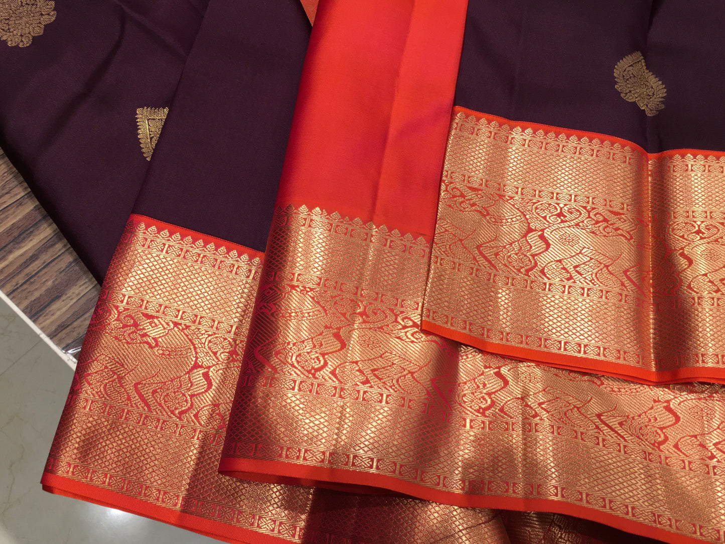 Pure Kanchipuram silk