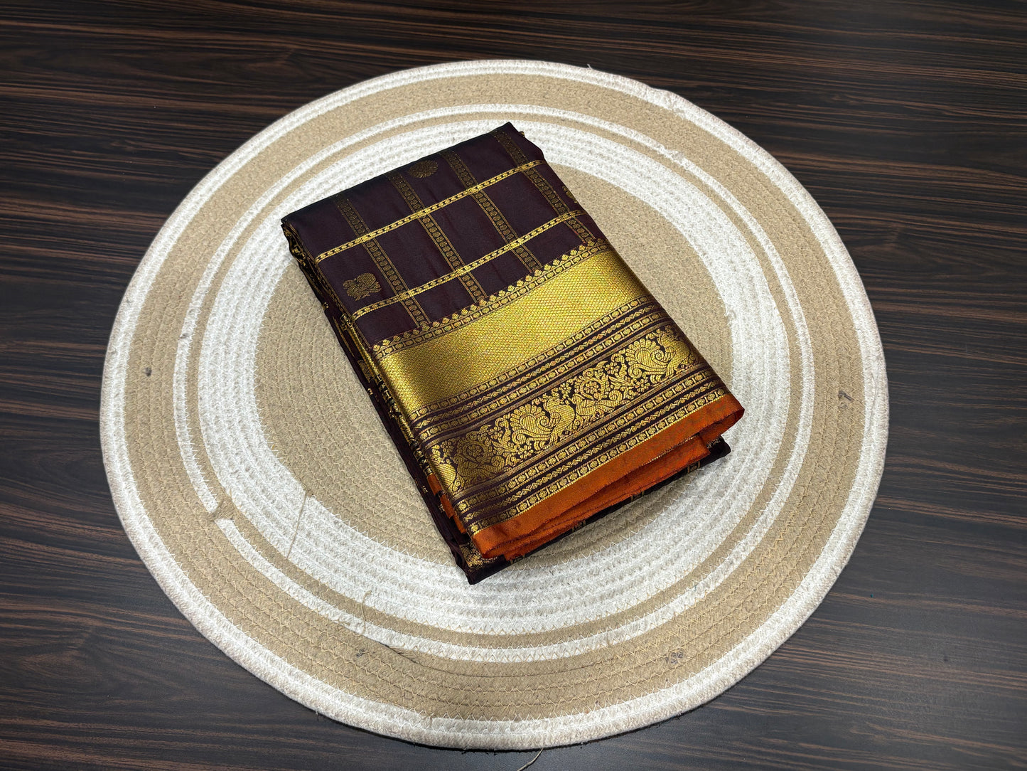Semi Kanchipuram Silk
