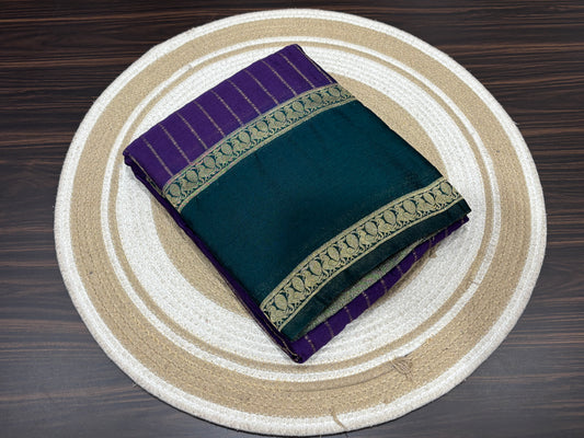 Chiffon crape saree