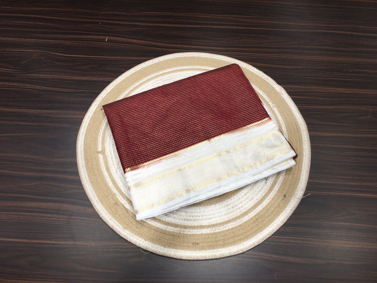 Moonga Crape Saree