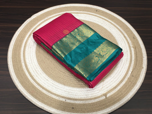 Semi Kanchipuram silk