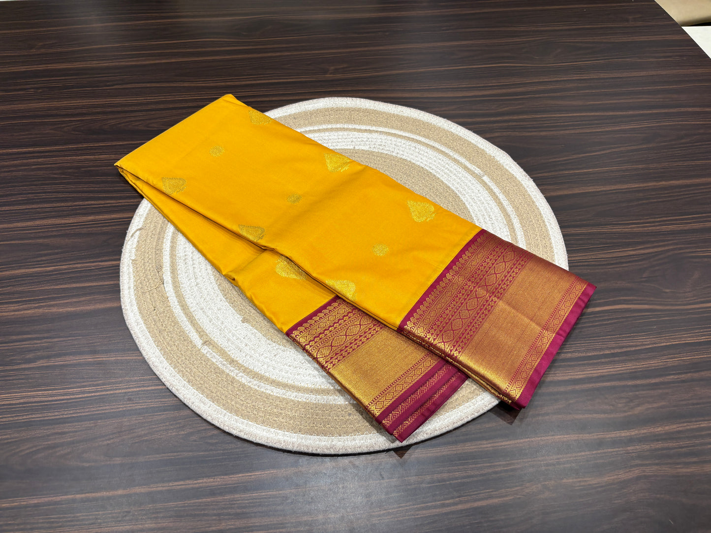Semi Kanchipuram silk