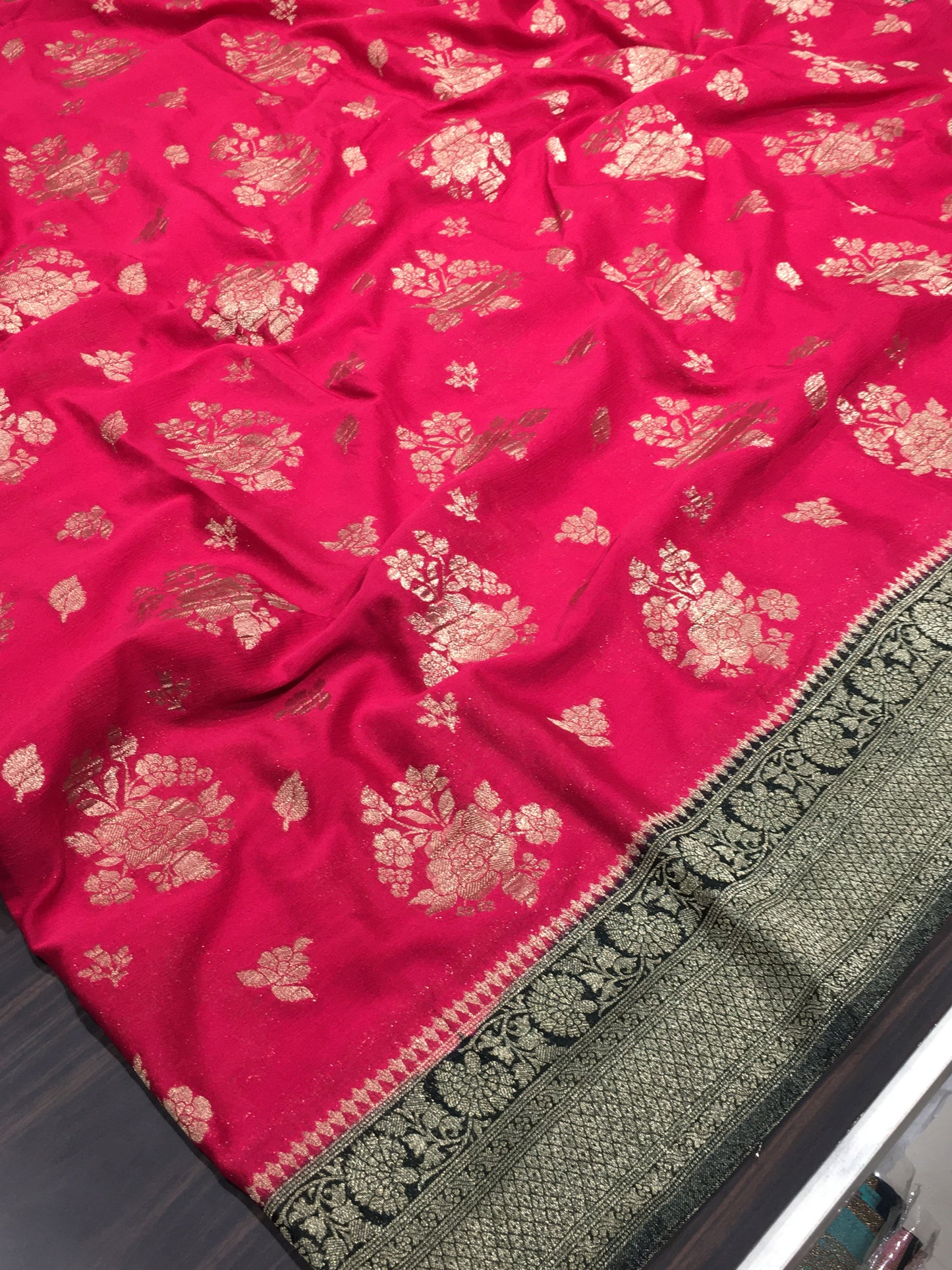 Chiffon georgette saree