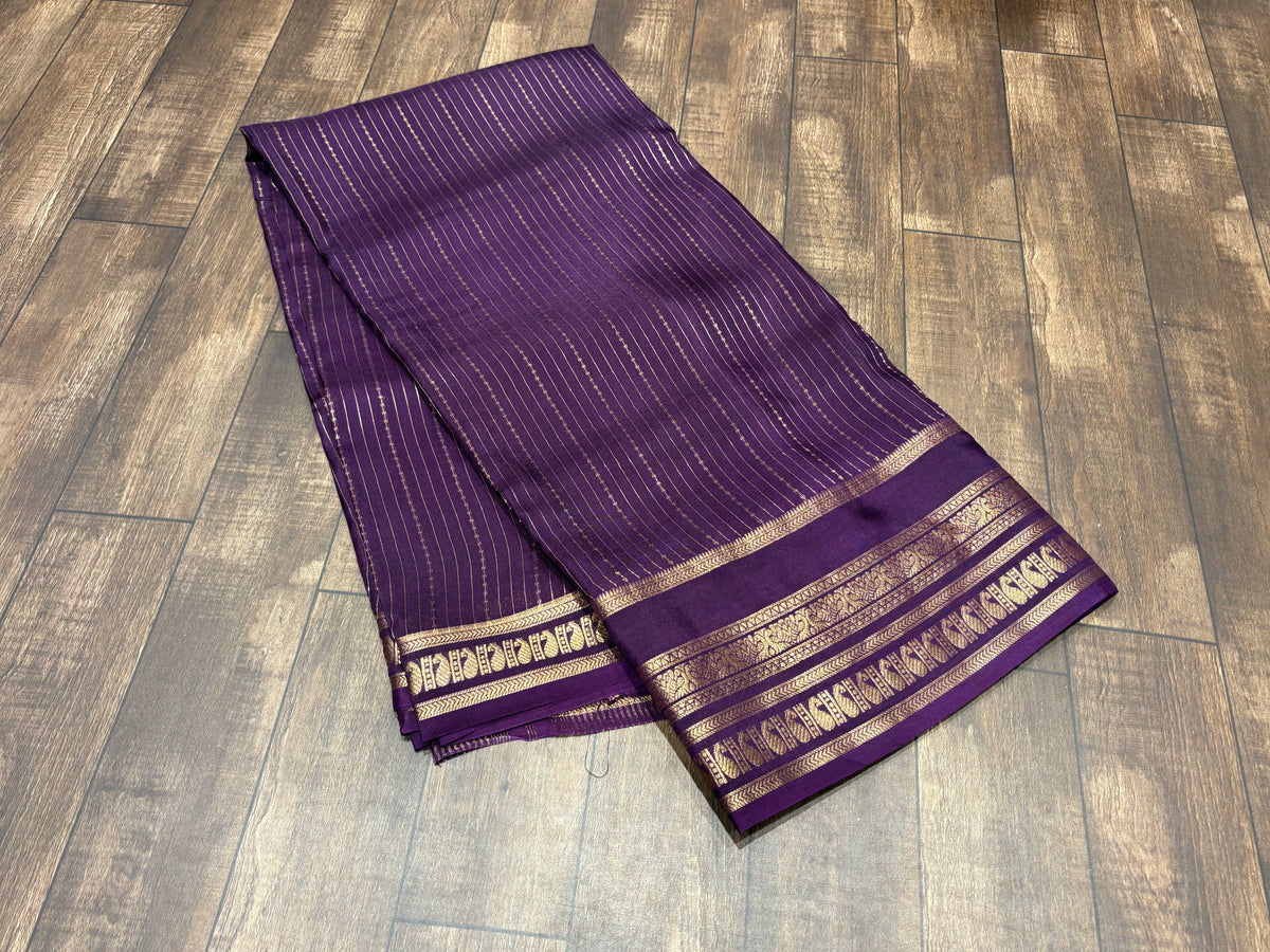 Semi Mysore Crape Silk