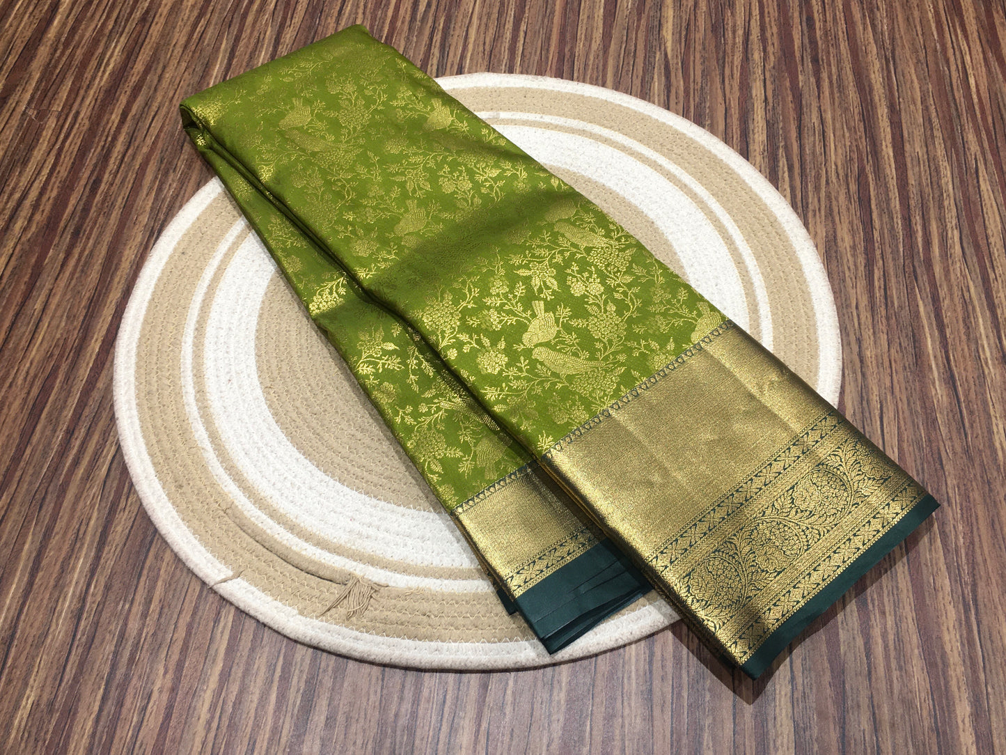 Semi Kanchipuram silk