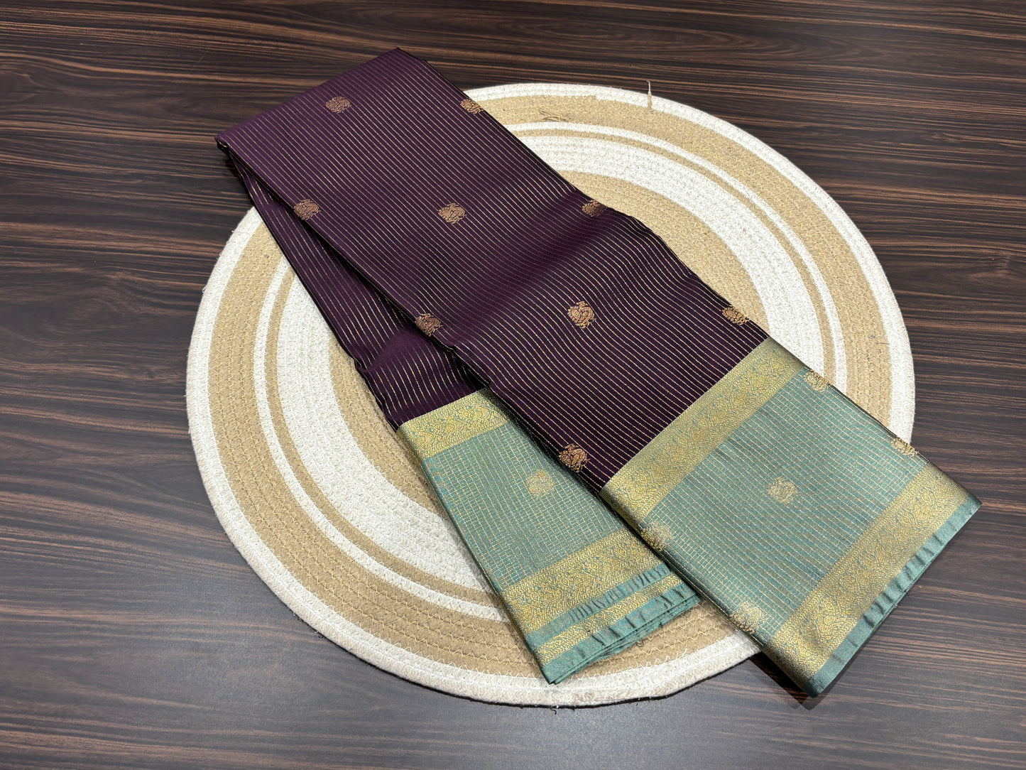 Semi Kanchipuram silk