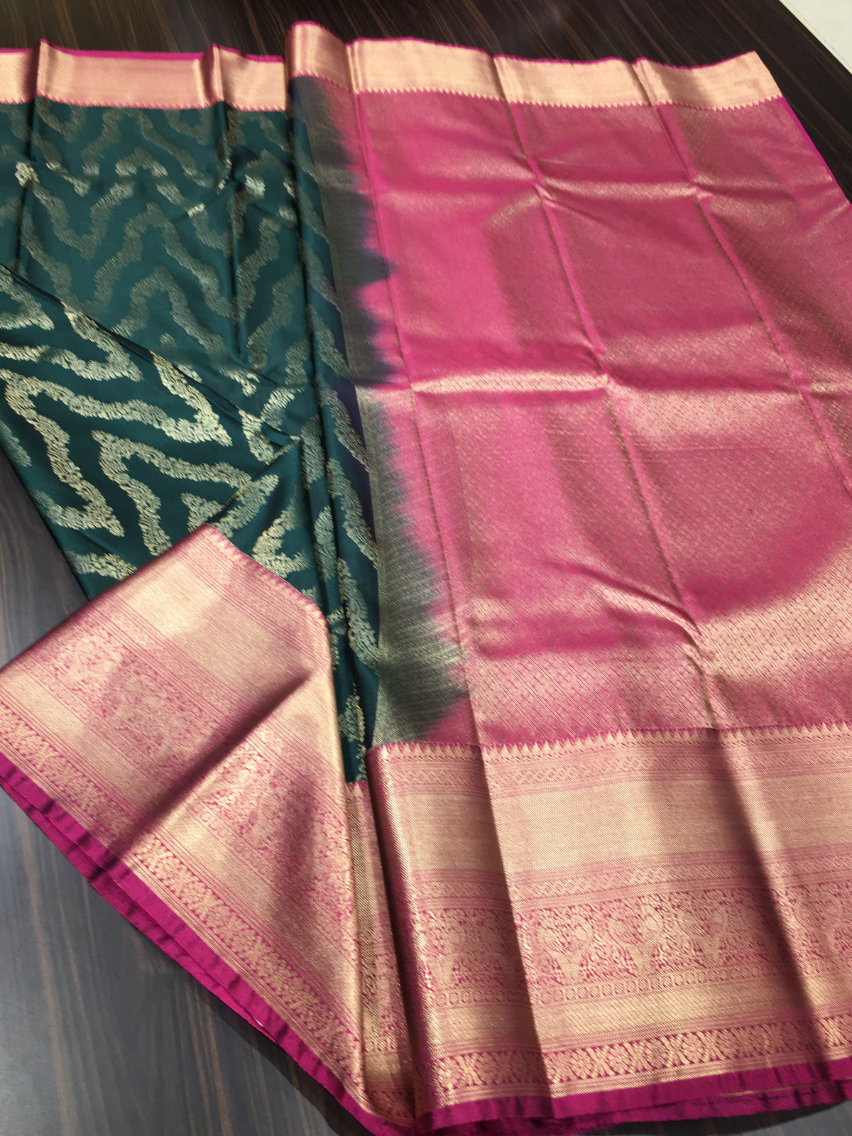 Semi Kanchipuram silk