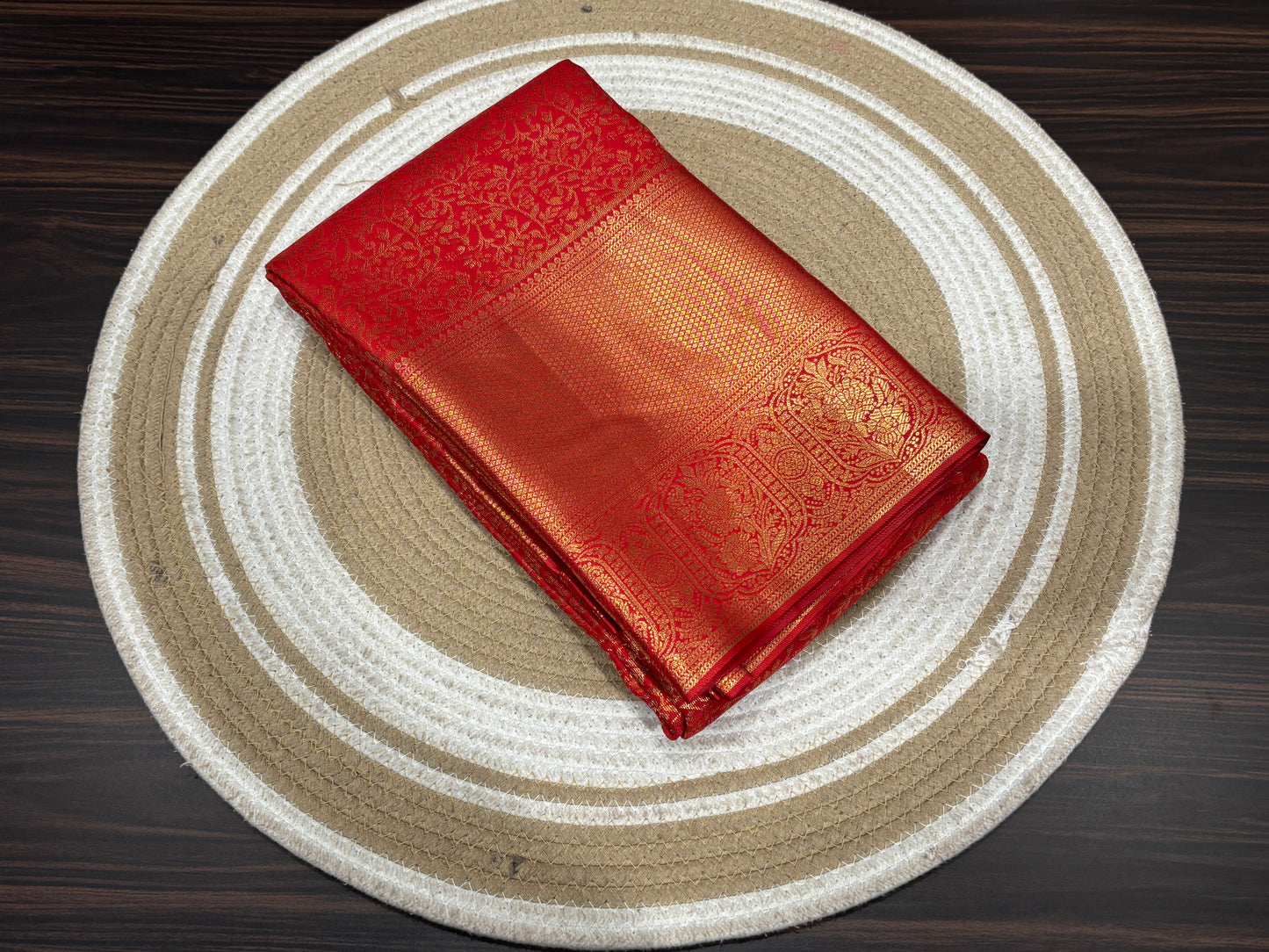 Semi Kanchipuram silk