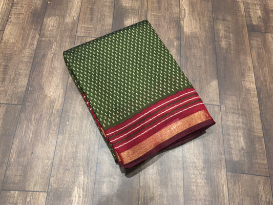 Malmal saree