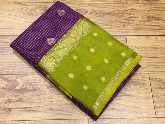 Semi Mysore Crape Silk