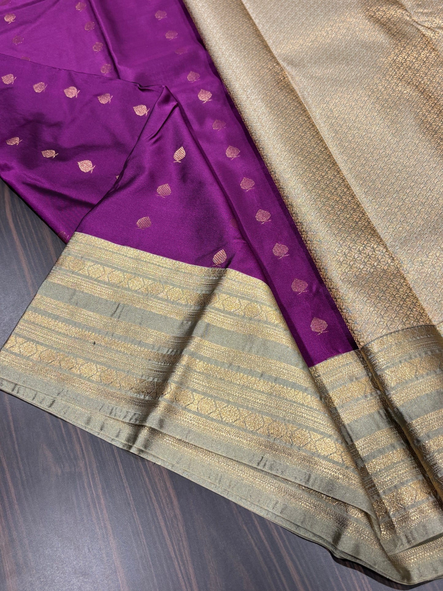 Semi Kanchipuram silk