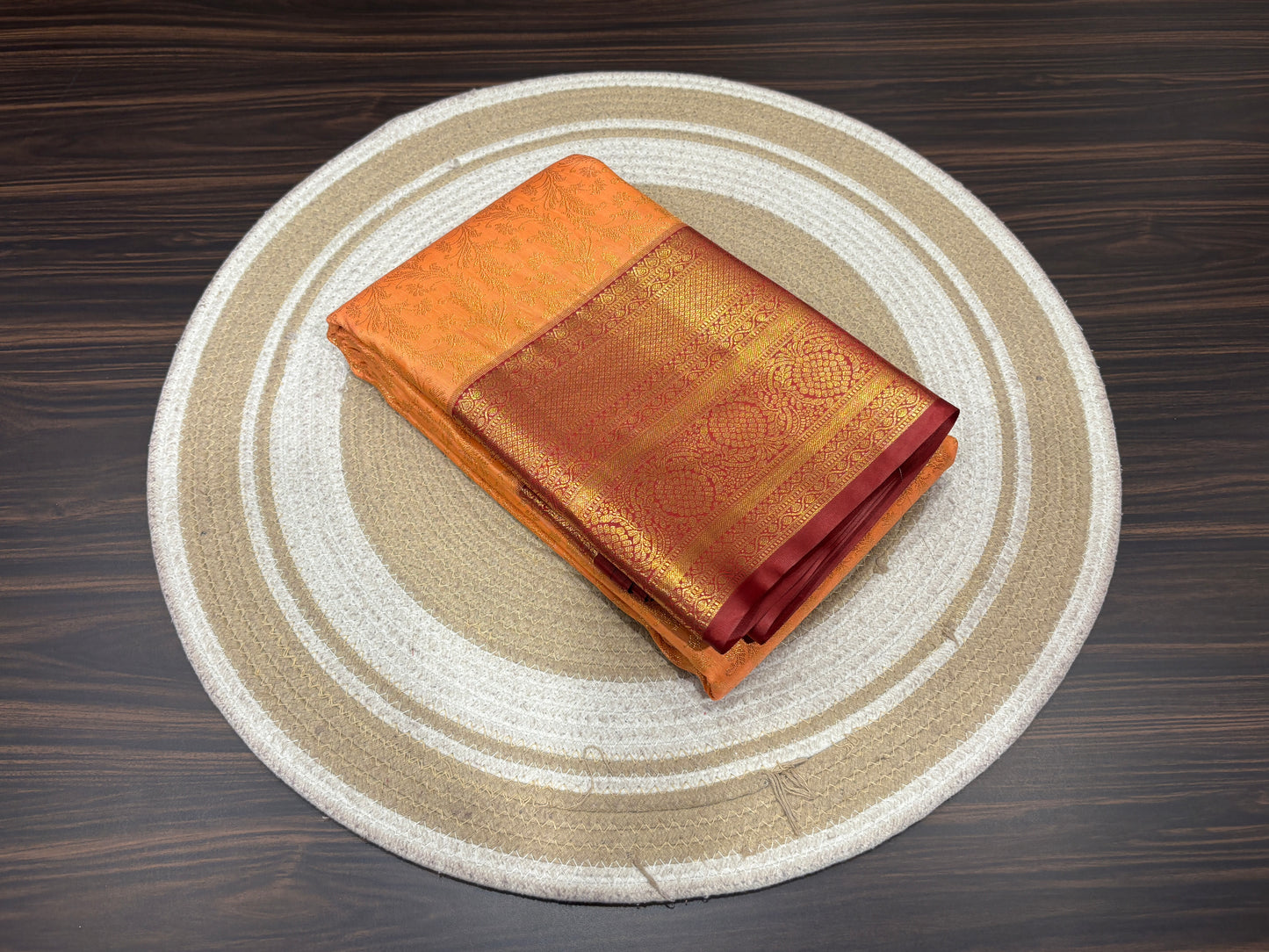 Semi Kanchipuram silk