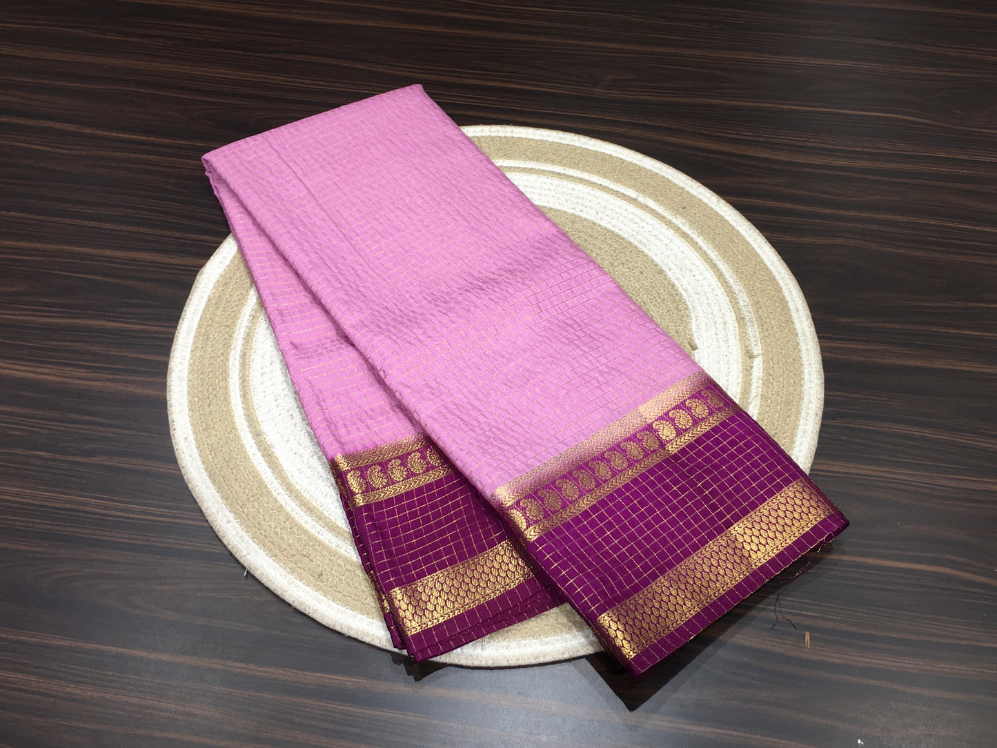 Semi Mysore crape
