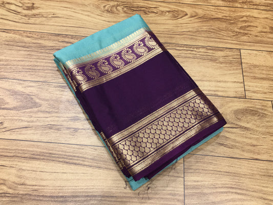 Semi Mysore Crape Silk