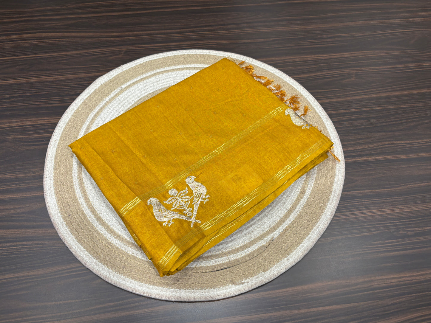 Soft tussar saree
