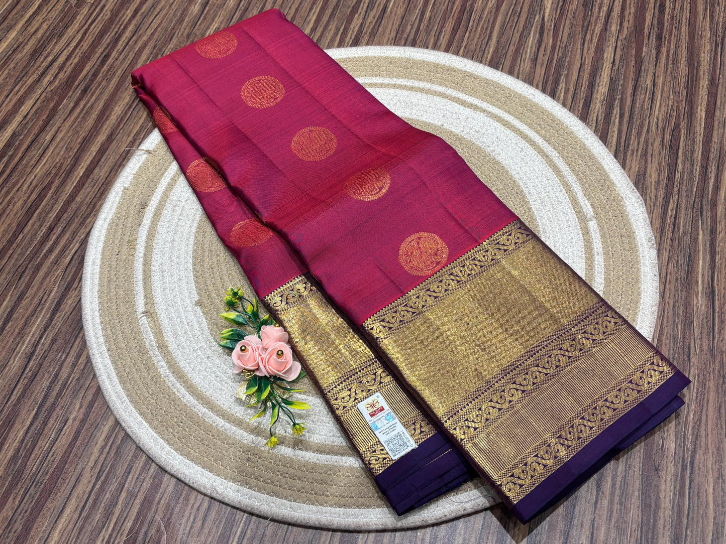 Pure Kanchipuram silk