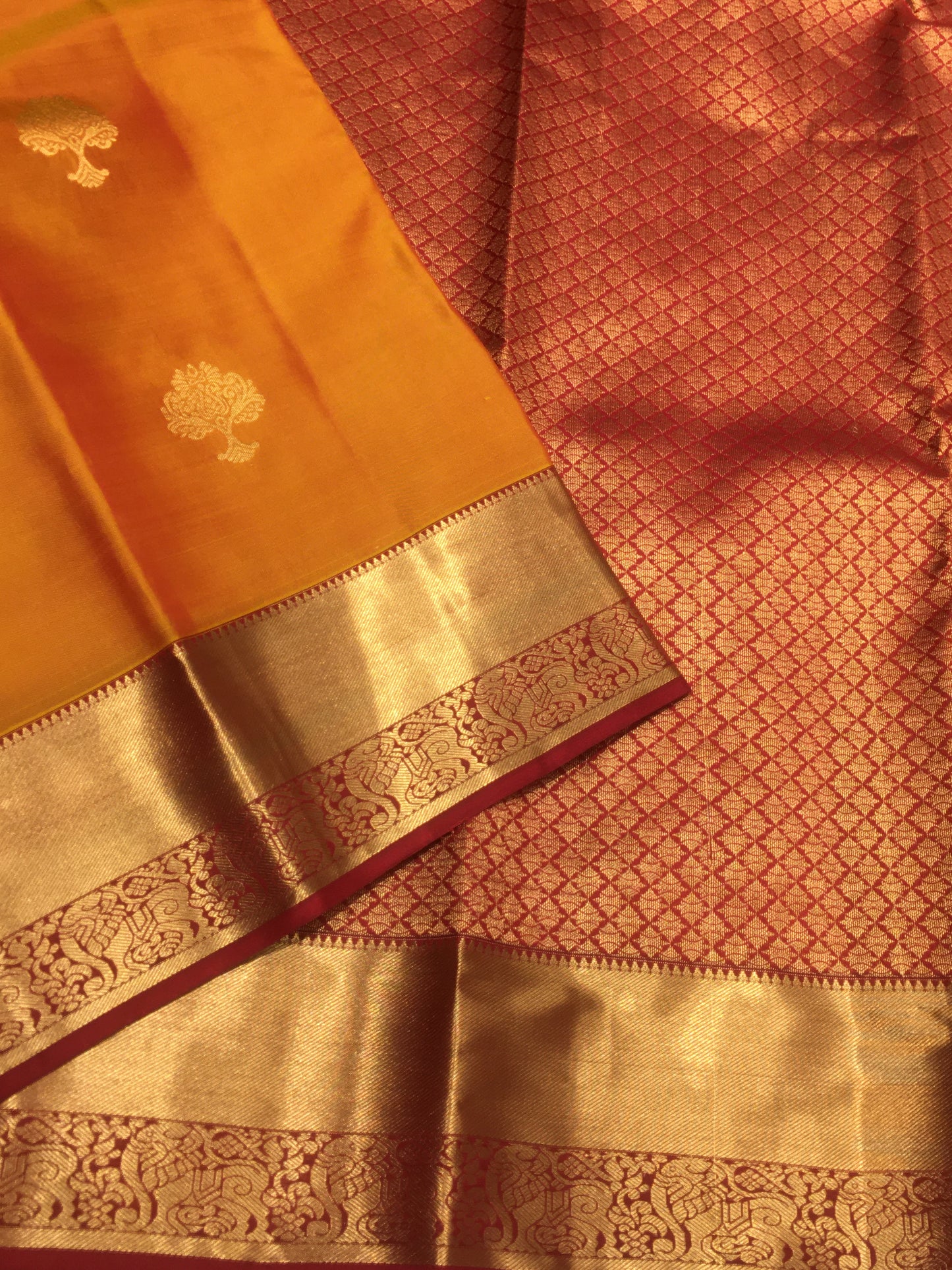 Pure Kanchipuram silk