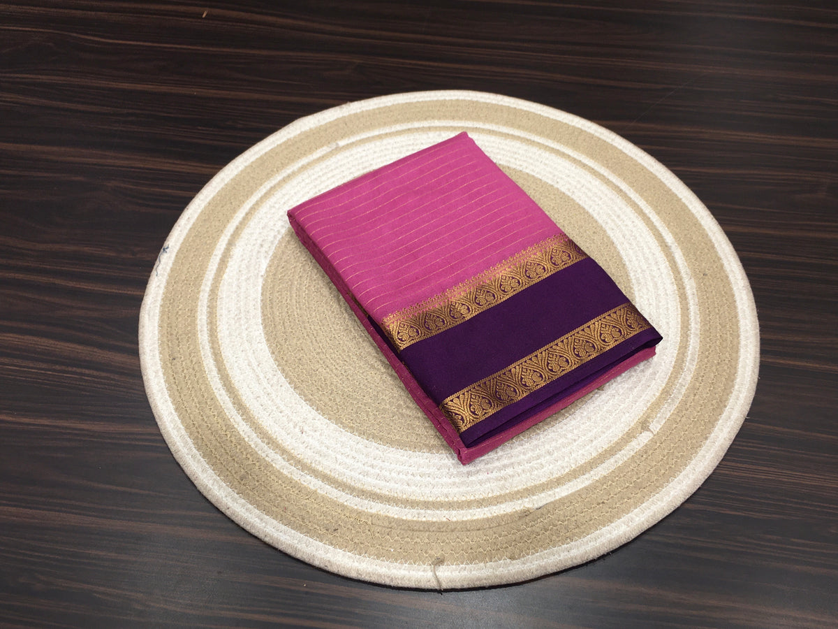 Semi Mysore Crape Silk