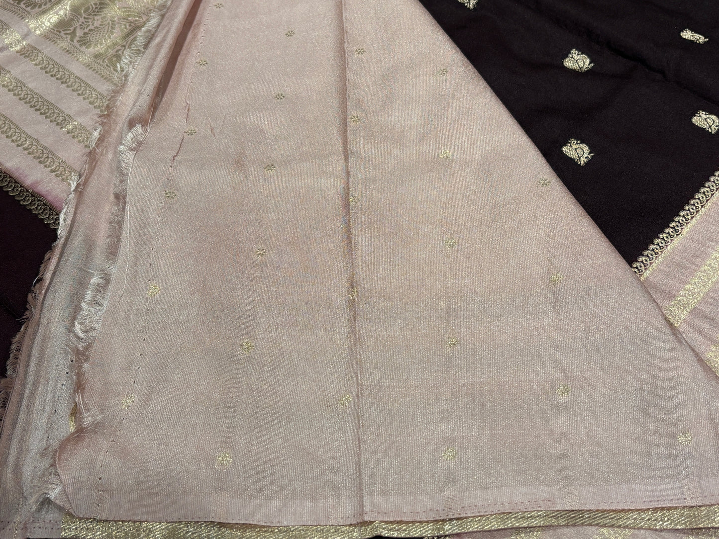 Soft crape saree