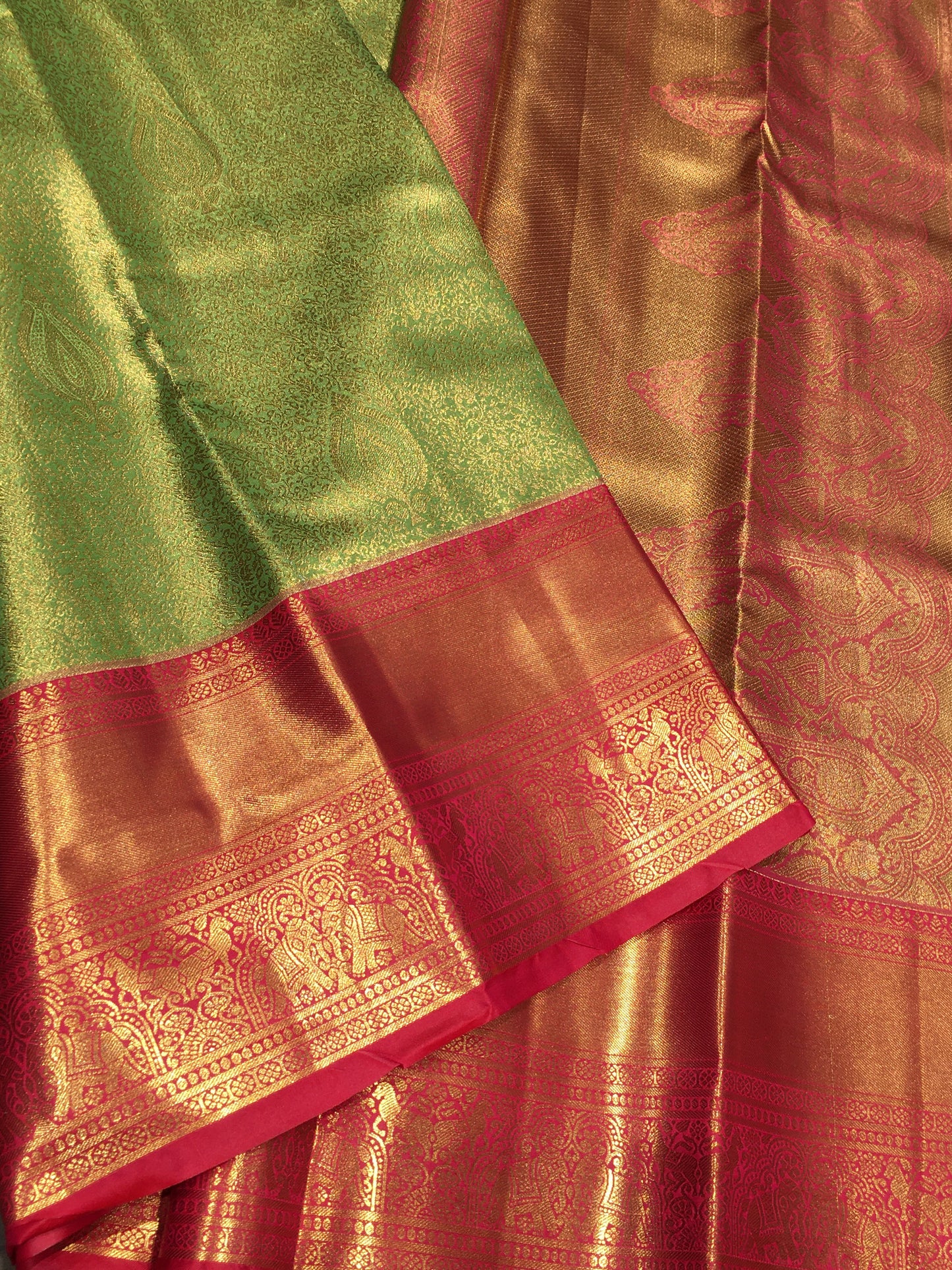 Semi Kanchipuram tissue