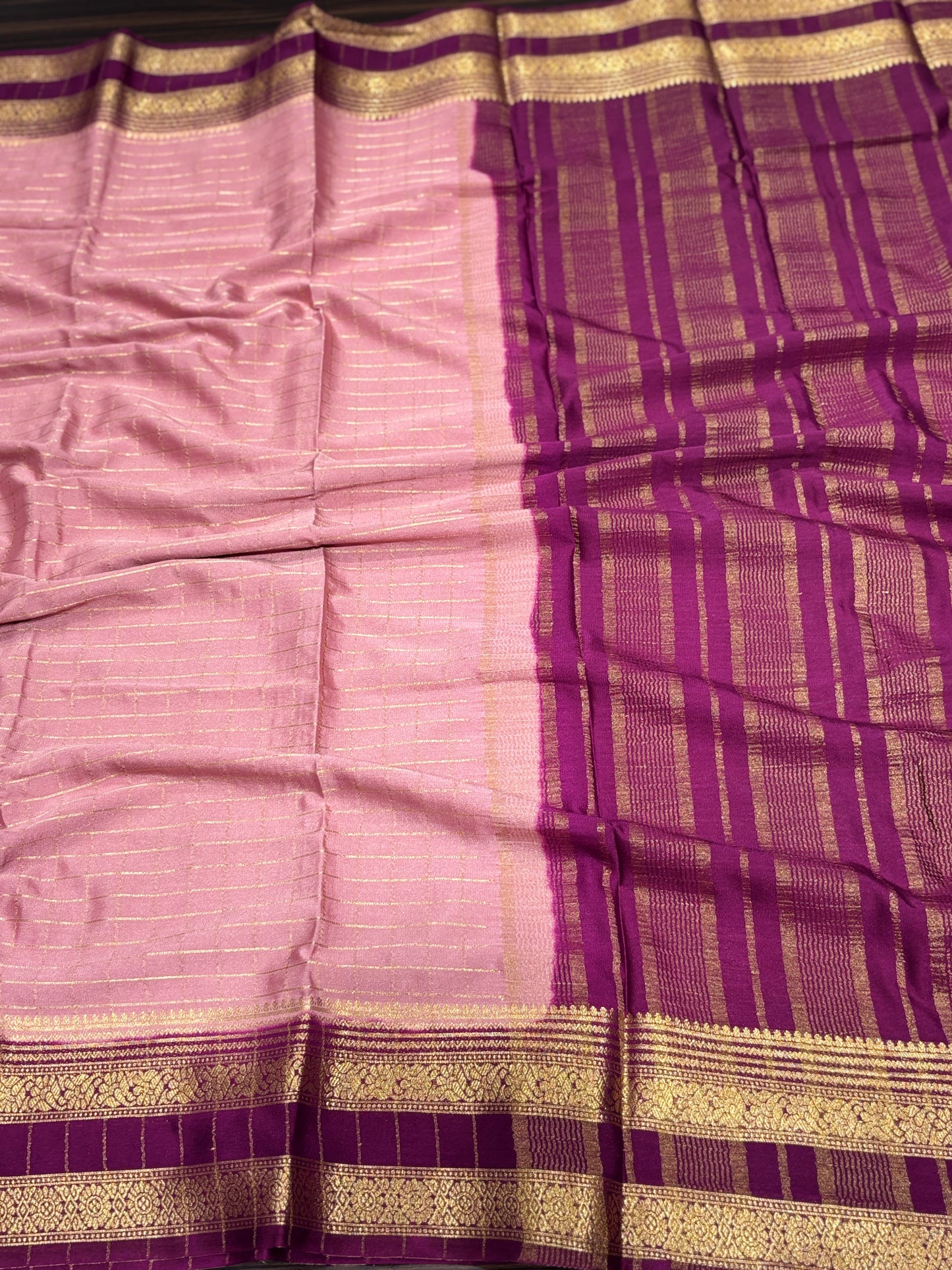 Semi Mysore Crape