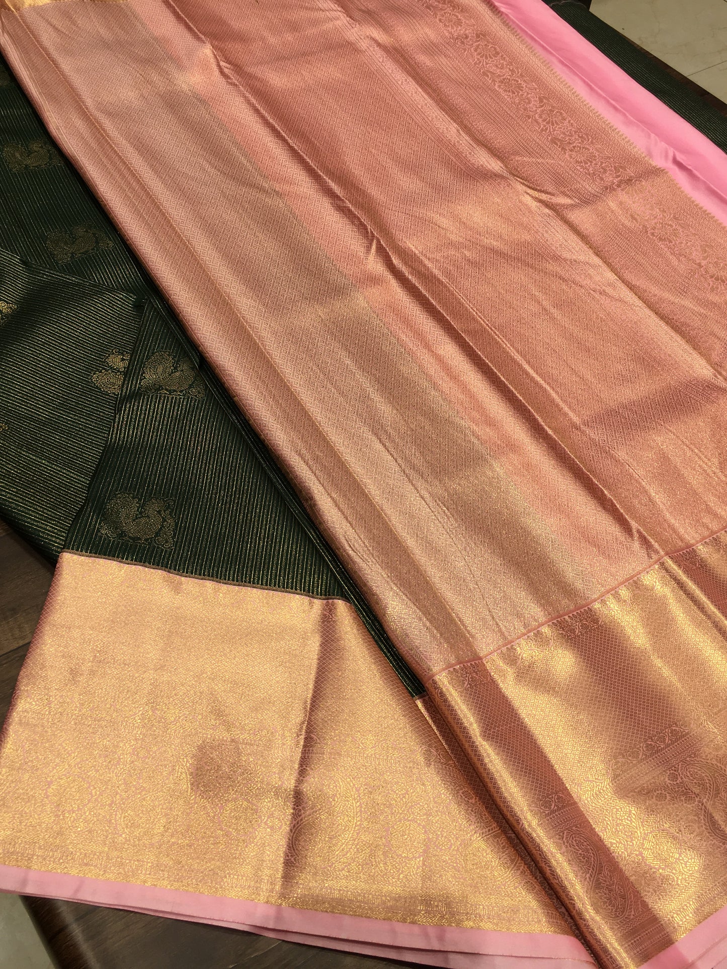 Semi Kanchipuram silk