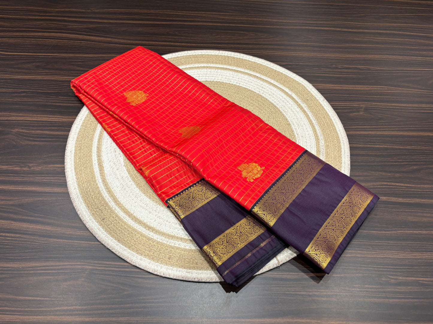 Semi Kanchipuram silk