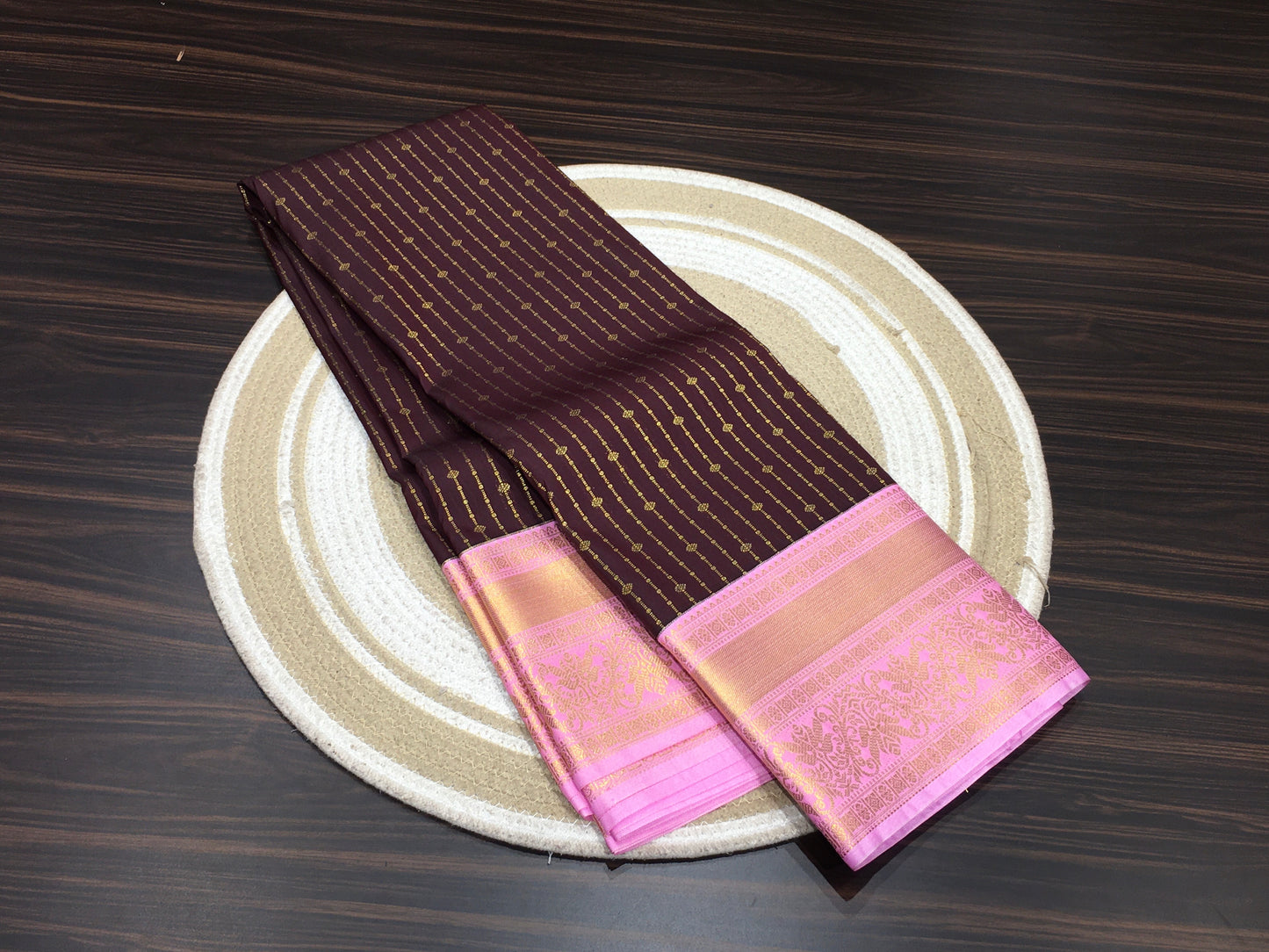Semi Kanchipuram silk