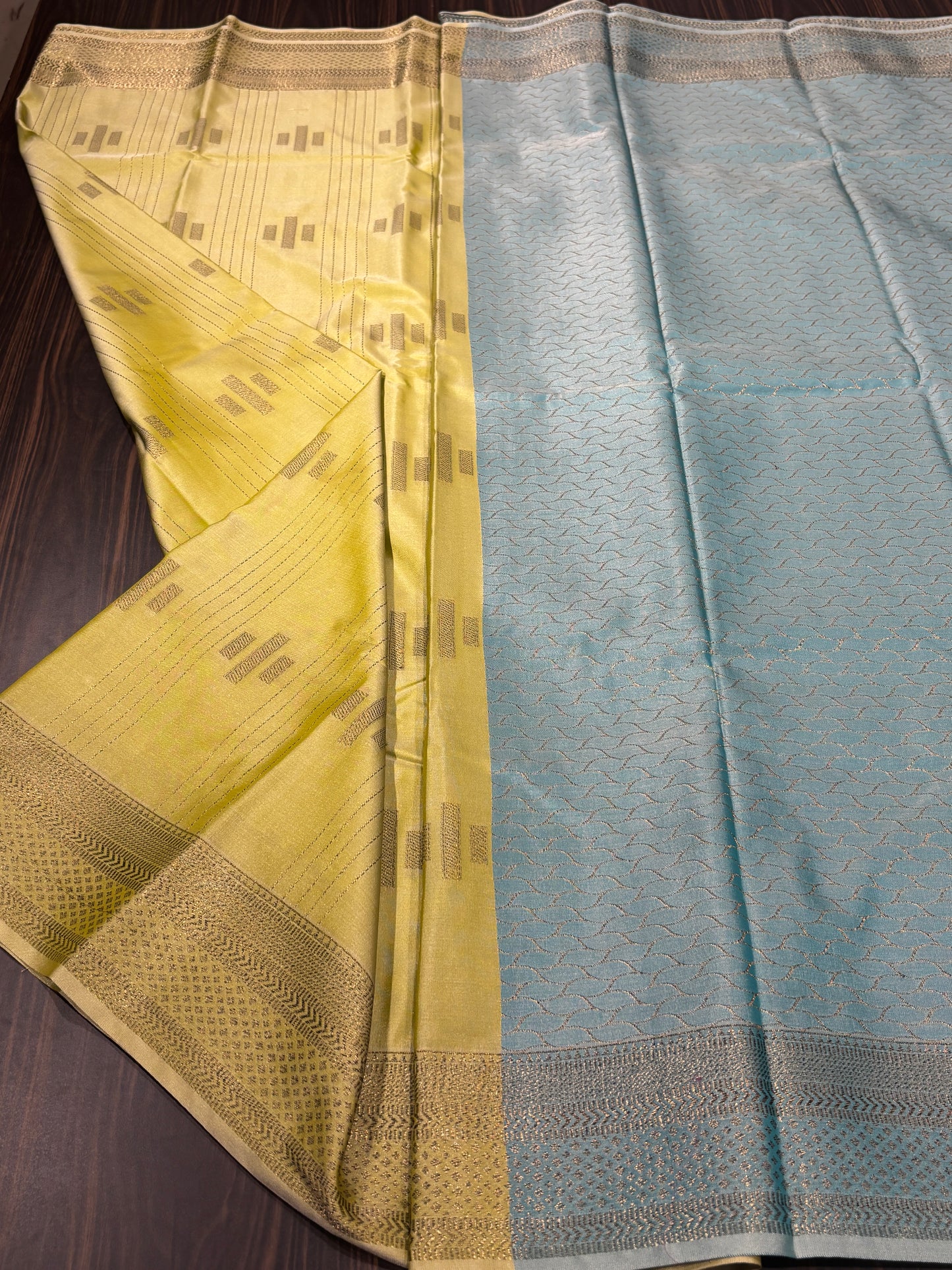 Semi Kanchipuram silk