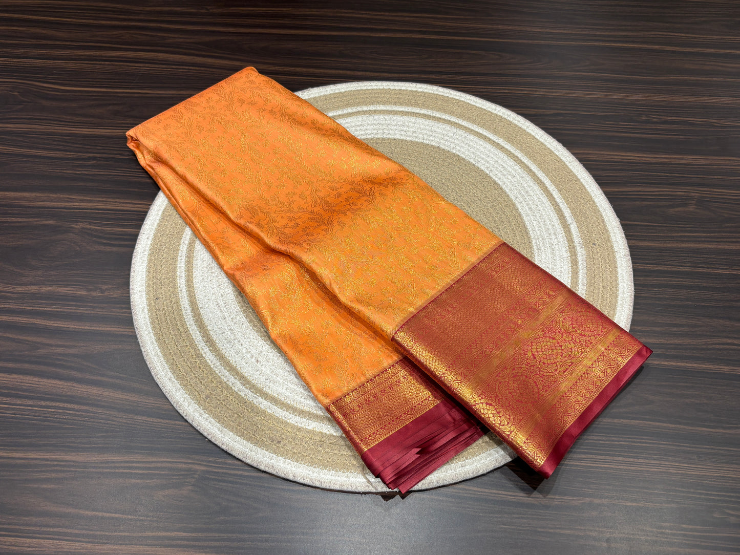 Semi Kanchipuram silk