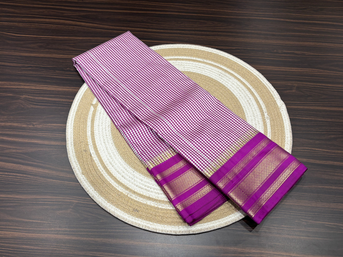 Semi Kanchipuram silk