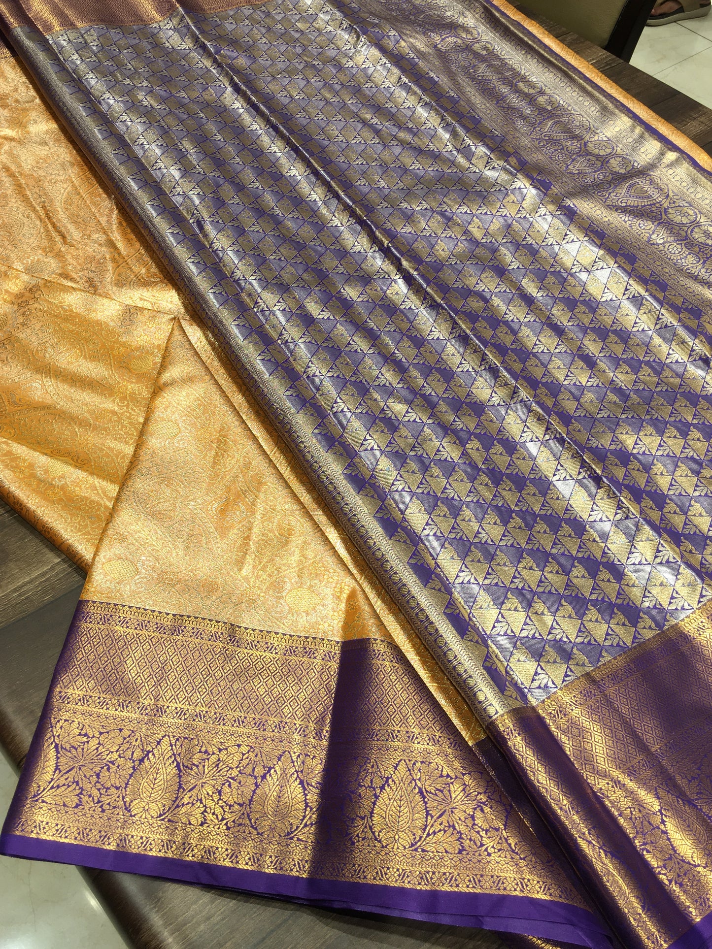 Semi Kanchipuram Tissue