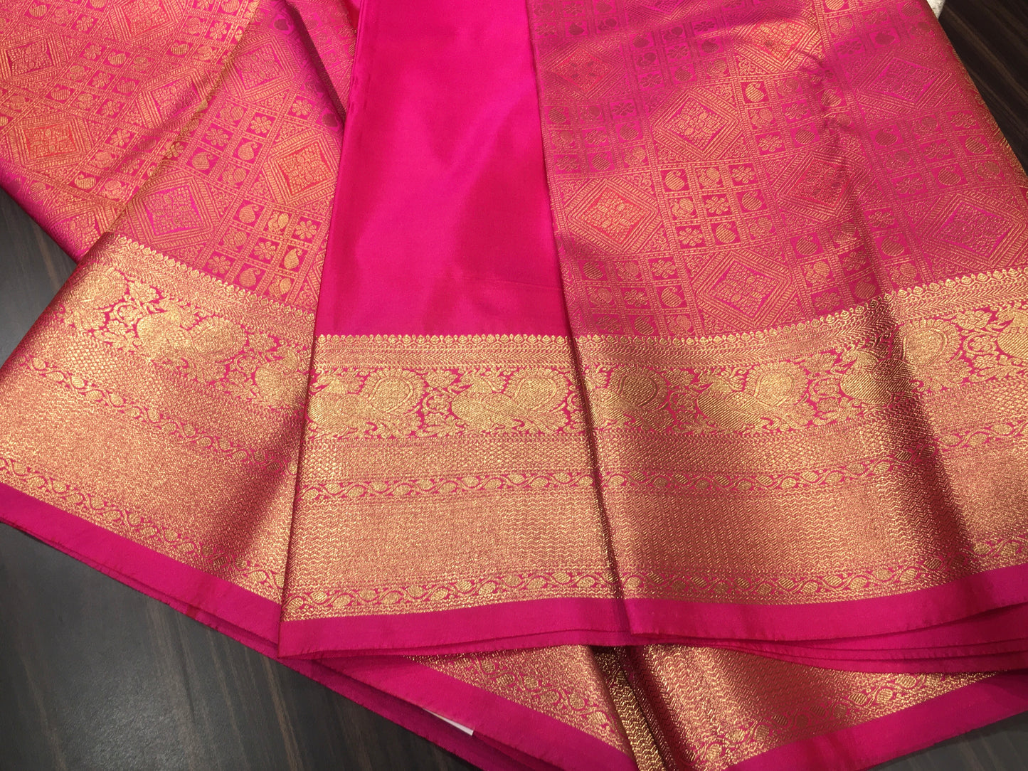 Semi Kanchipuram silk