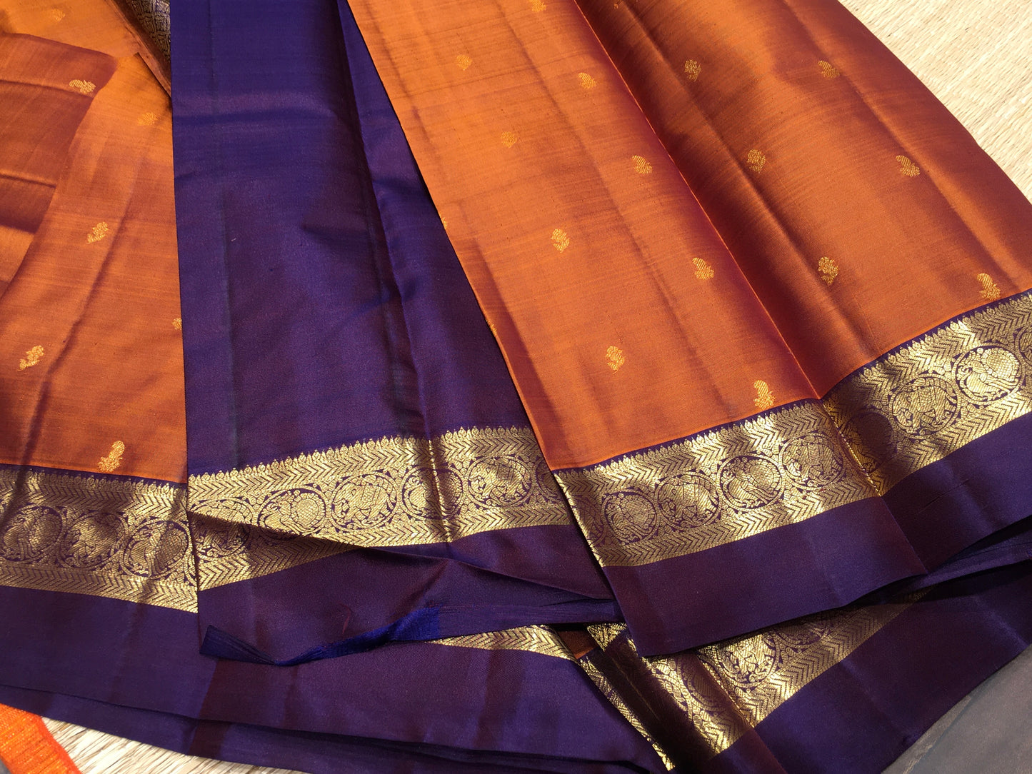 Pure Kanchipuram silk