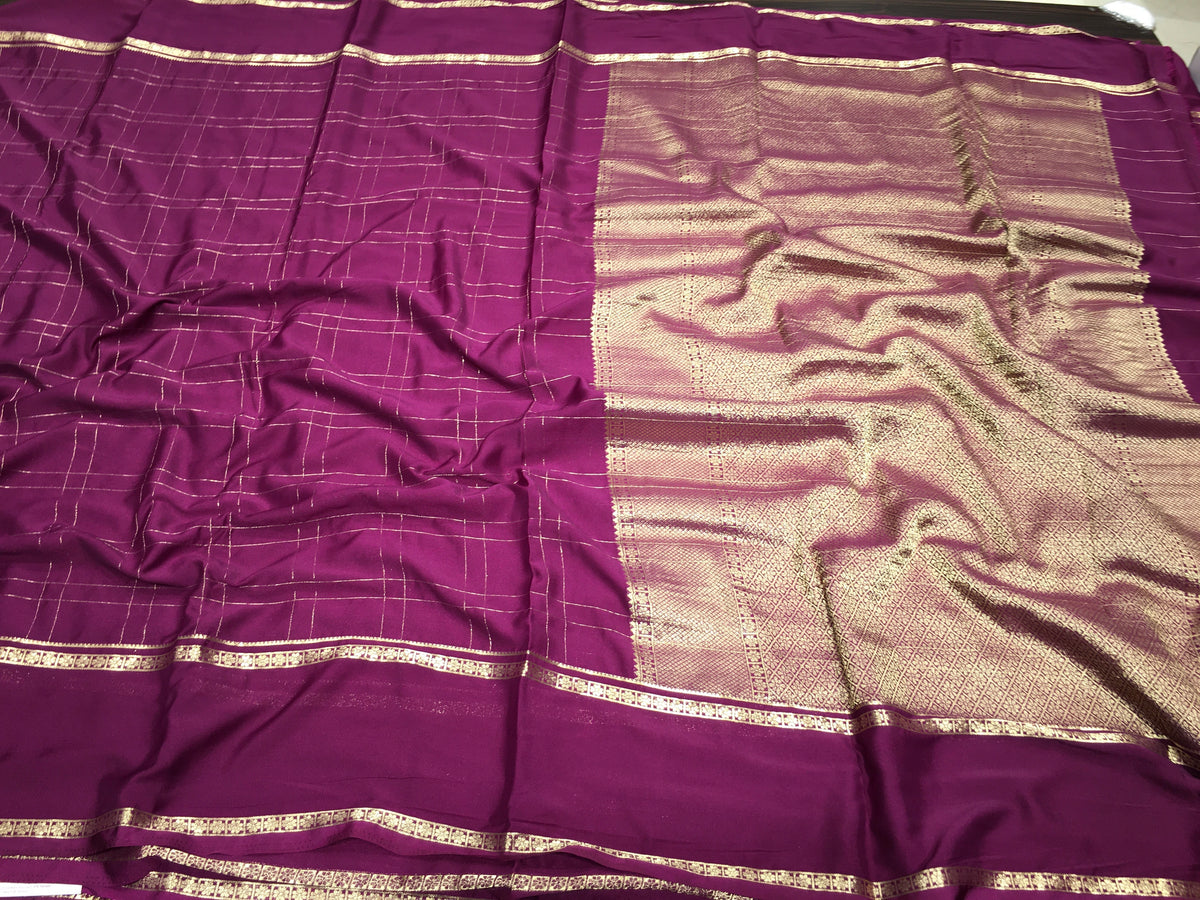 Semi Mysore Crape