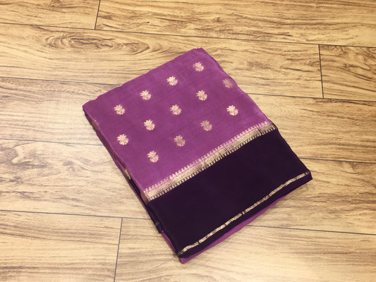Chiffon Crape Saree