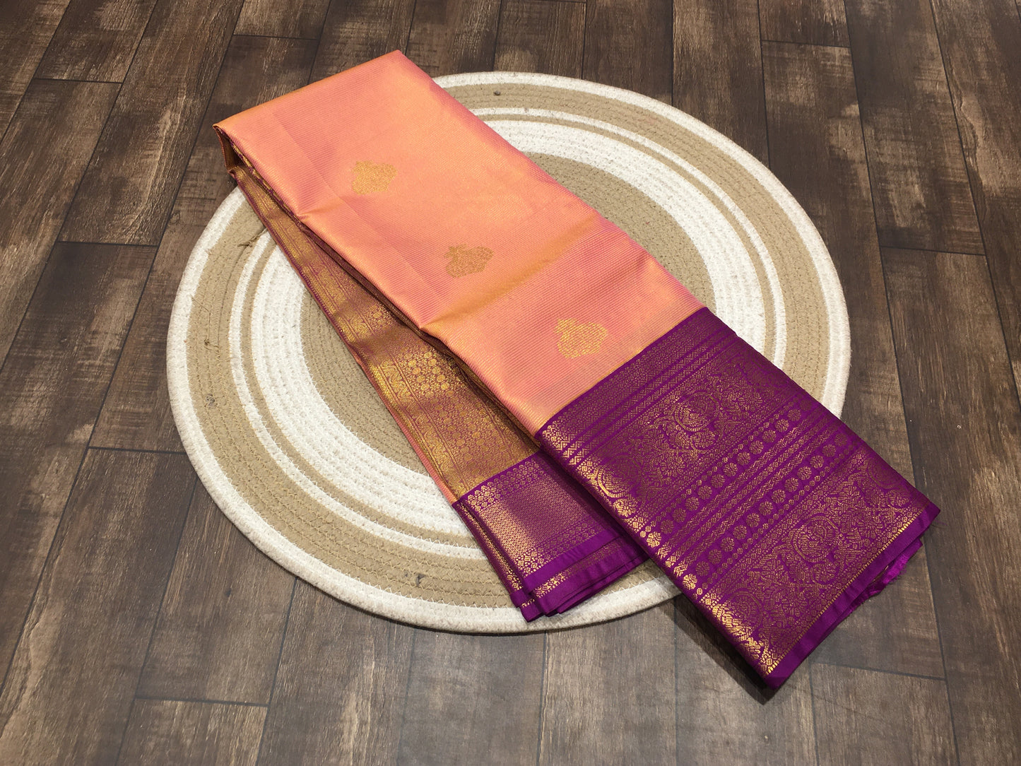 Semi Kanchipuram silk