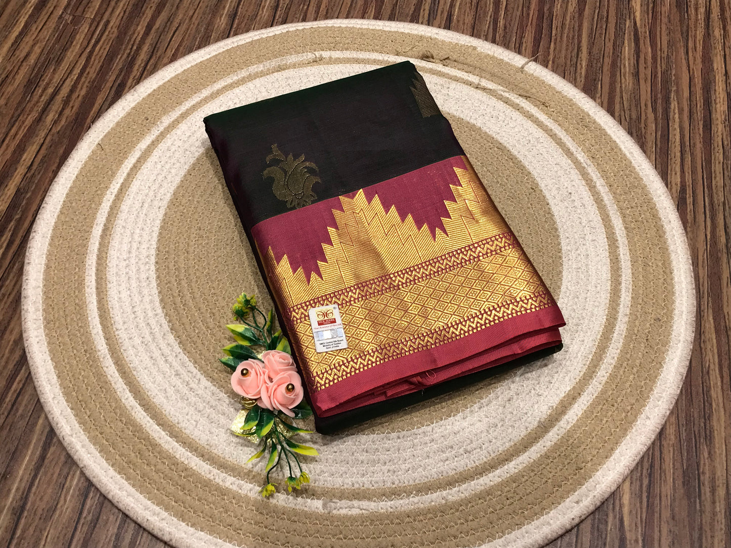 Pure Kanchipuram silk