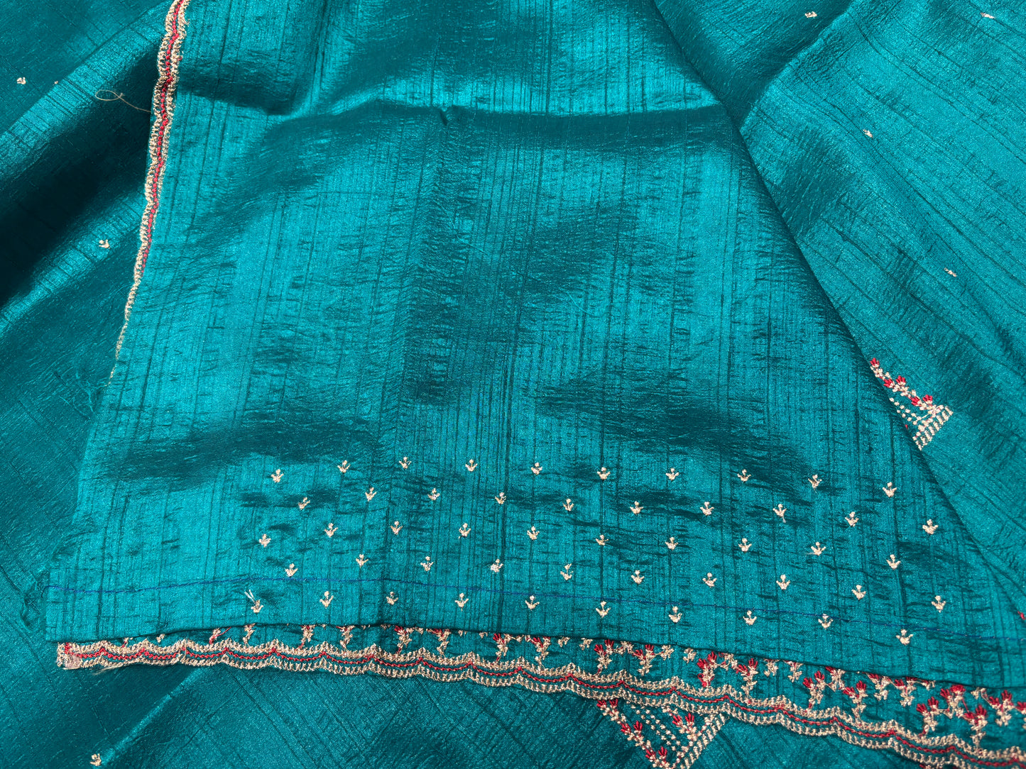 Soft tussar saree
