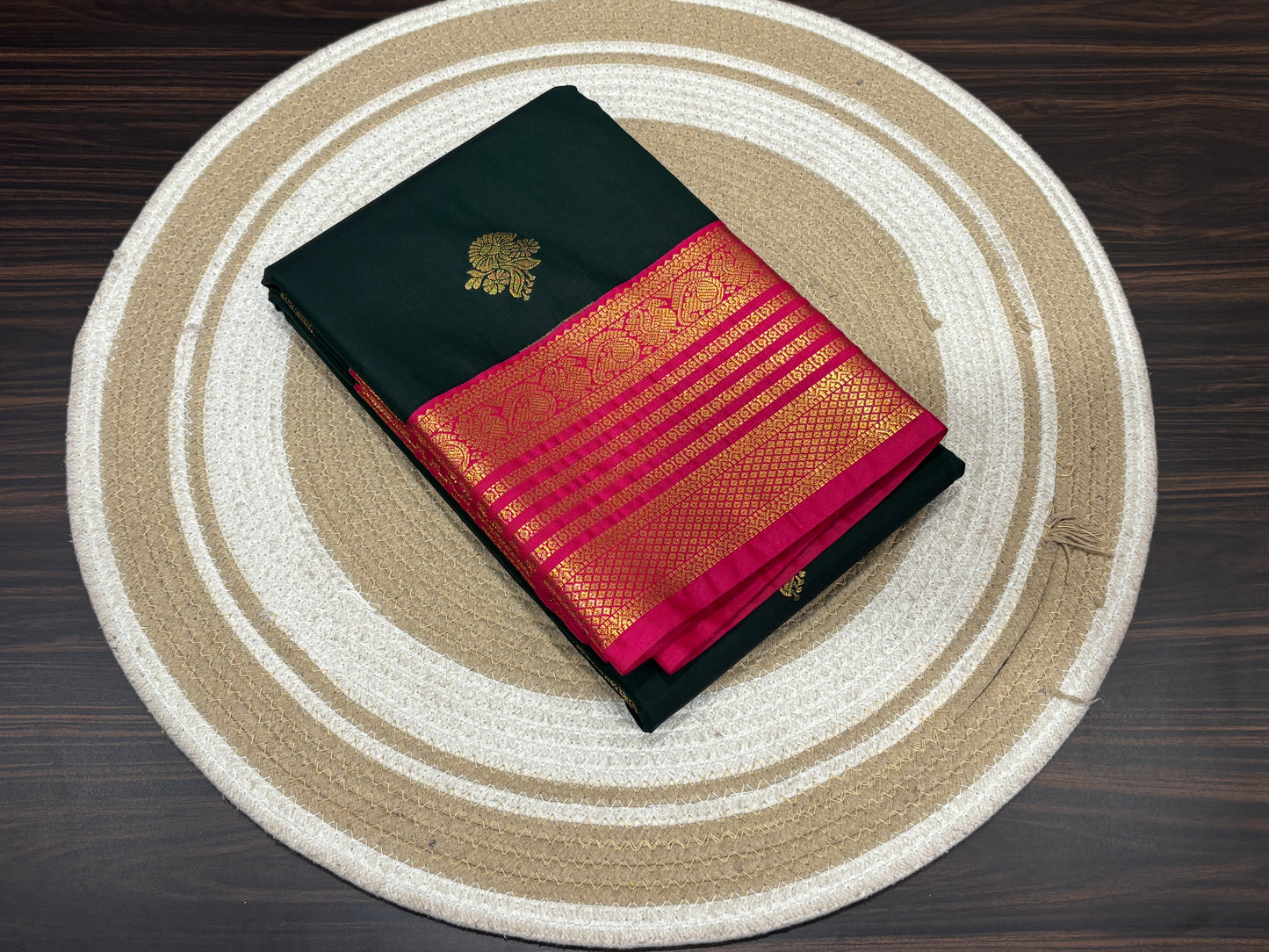 Semi Kanchipuram silk