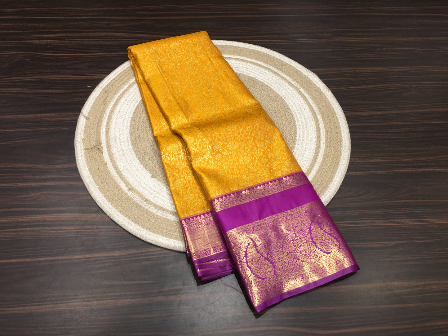 Semi Kanchipuram silk