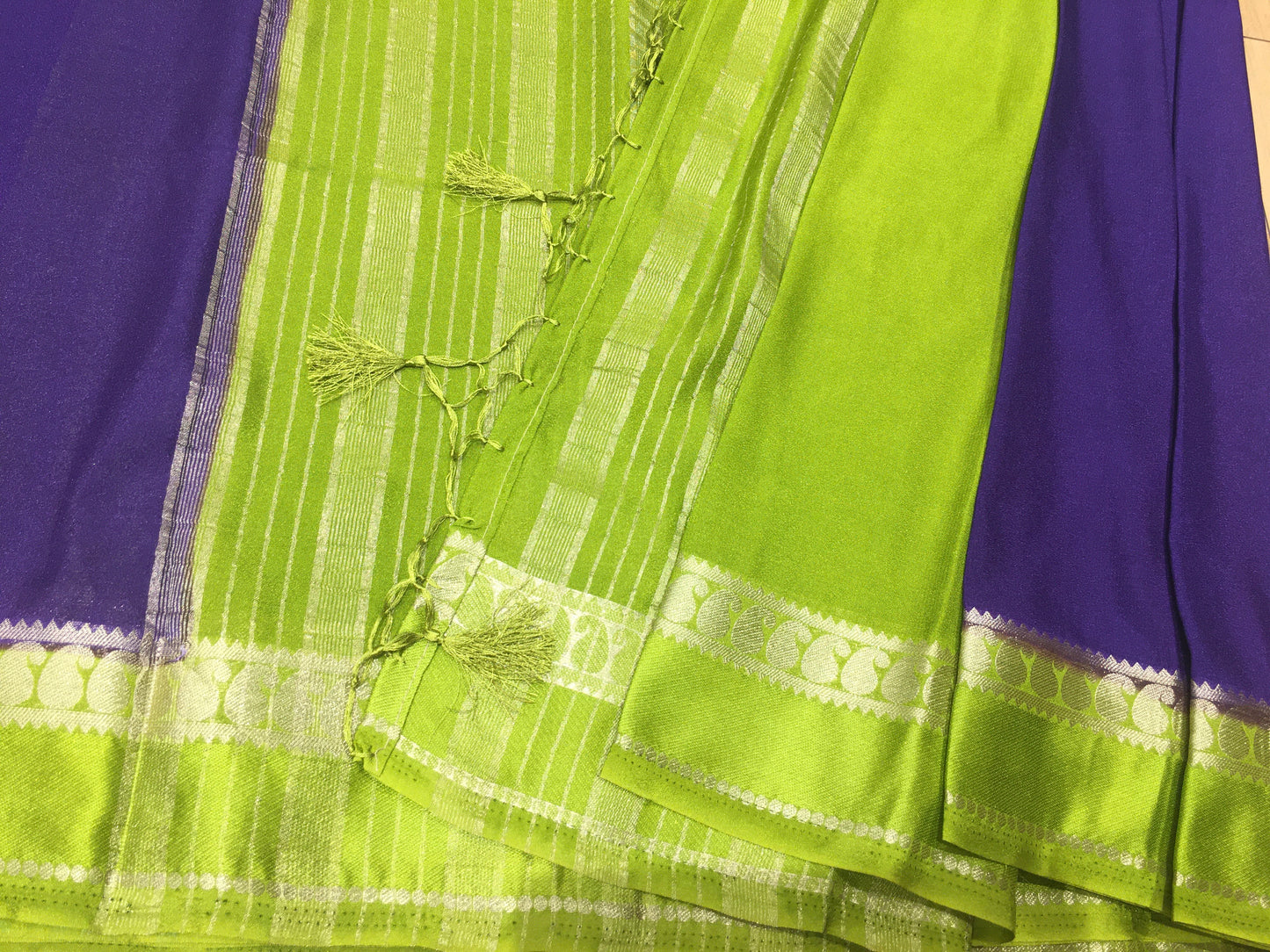 Semi Mysore Crape Silk
