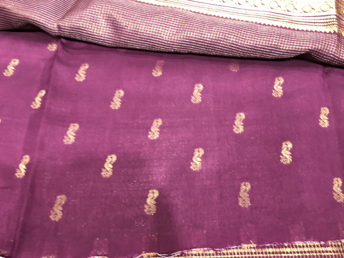 Semi Mysore Crape Silk