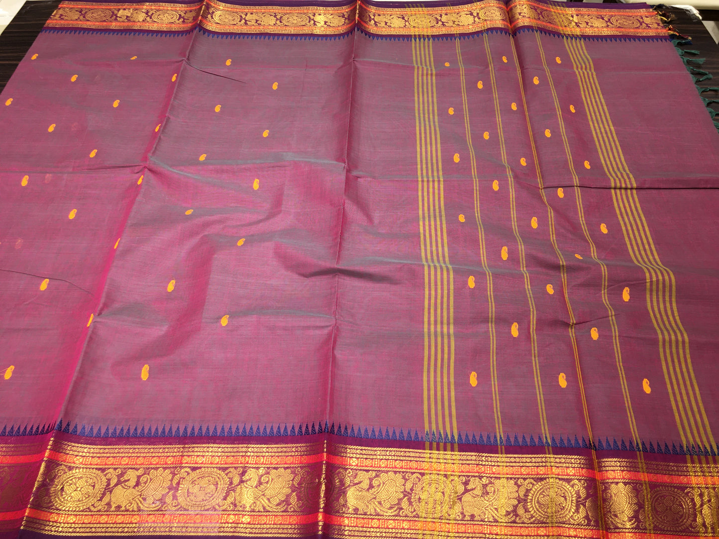 Fancy cotton saree