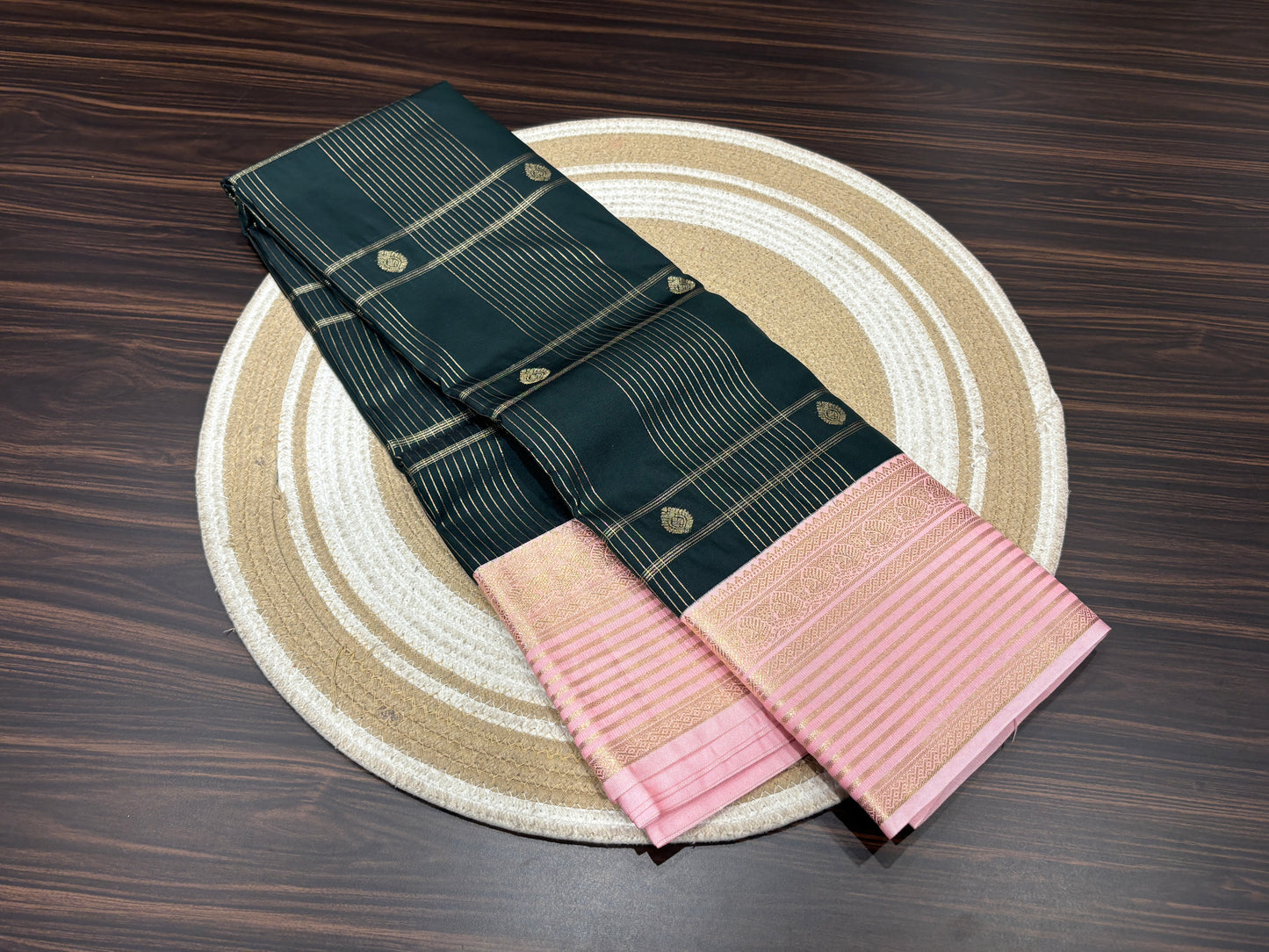 Semi Kanchipuram silk