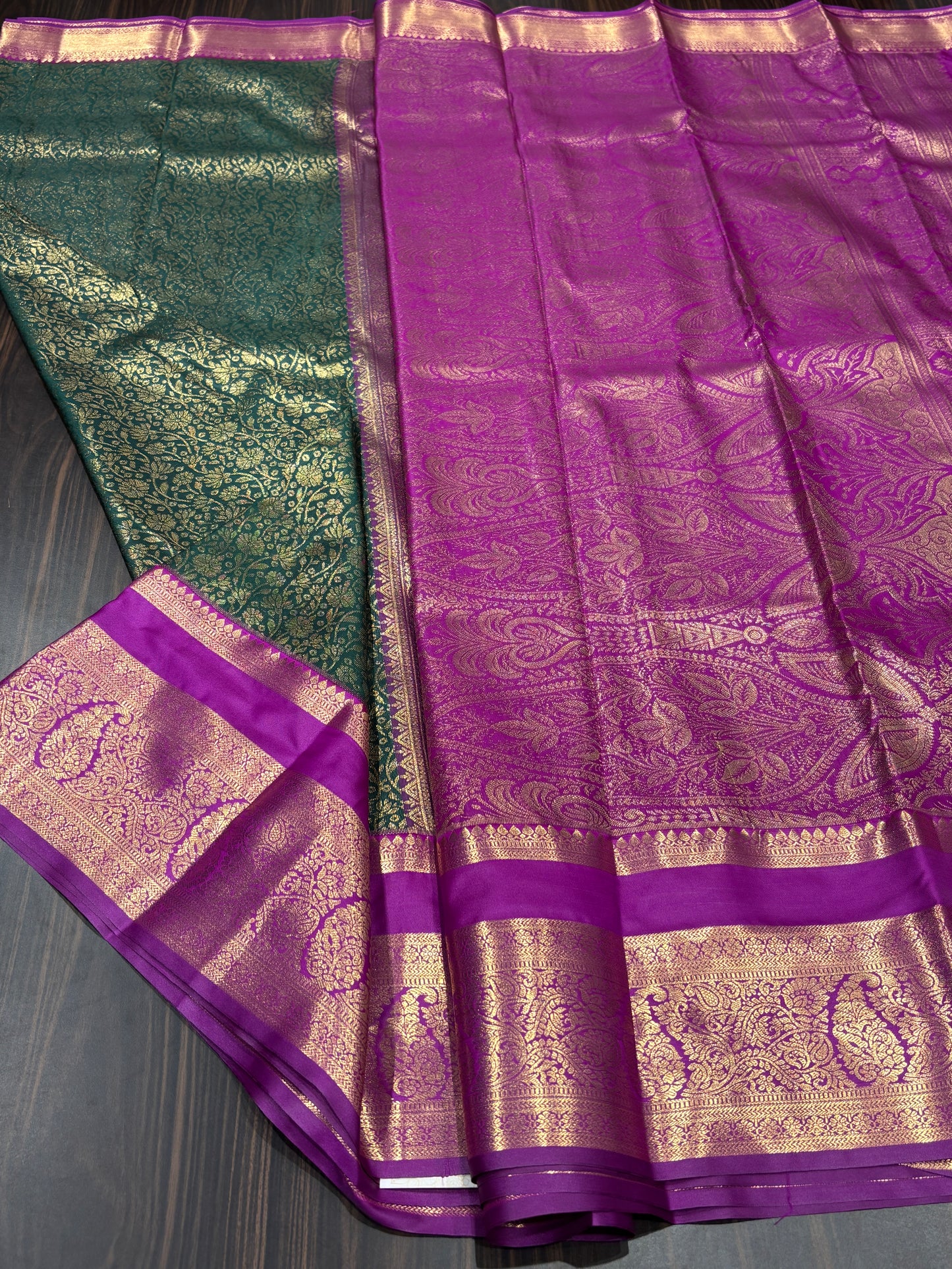 Semi Kanchipuram silk